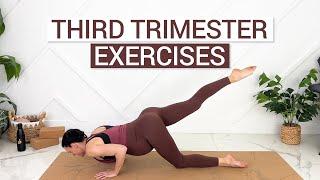 Best Pregnancy Exercises For Third Trimester (Pilates Inspired Pregnancy Workout)