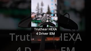 Truthear HEXA 4 driver IEM review #music #audiophile #audioequipment #techreview #headphones