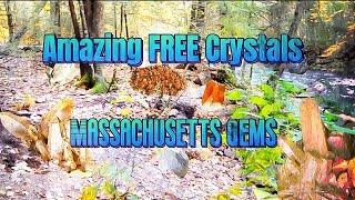 Finding some of the Best Minerals   in MA! - Constant Crystals! -  #rockhounding  #crystals #foryou