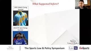 Presentation - Report on Match Manipulation and Draft Legislation Proposal