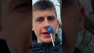 LOLLIPOP STUCK IN NOSE!  #shorts #funny #comedy #viral