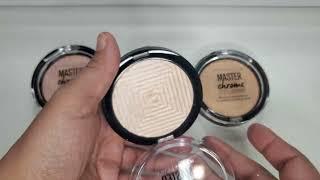 Maybelline master chrome metallic highlighter.