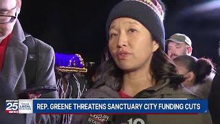 Boston Mayor Wu responds to threats of sanctuary cities losing federal funding