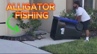 Alligator Fishing in Florida @MrBmg thanks for the shoutout #animals #florida #viralvideo