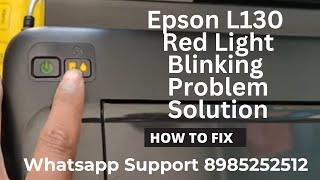 Epson L130 Resetter , How To Reset Easily [2024]