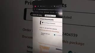 Getting Ready for My Amazon Order Pickup  | Small Business Vlog #Shorts #shortvideo #shortsfeed