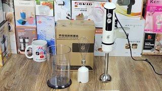 Lot imported 3 in 1 hand blender set blender, mixer and glass best quality