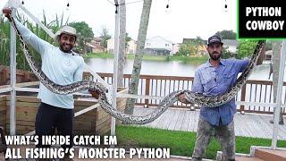 Helping Catch Em All Fishing With A Monster Python