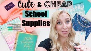 Back to School Shopping 2016: Cute & Cheap School Supplies at Walmart!