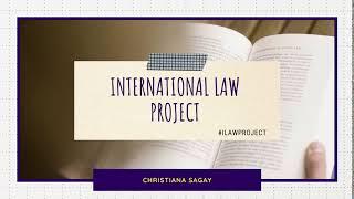 INTERNATIONAL LAW PROJECT (Official Ad)