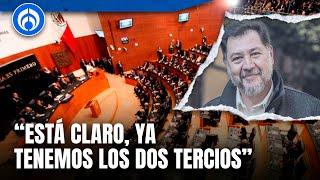 Noroña asegura que ya tienen los votos en el Senado para la Reforma Judicial