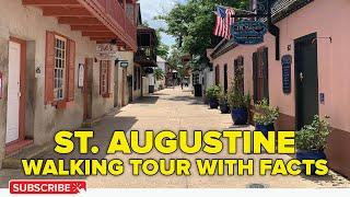 St. Augustine, FL Walking Tour with FACTS - During COVID-19 | Epic Wanderers