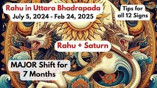 Rahu in Uttara Bhadrapada Nakshatra (all 12 signs)