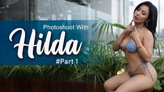 Photoshoot with HILDA | simodel cantik yang WOW banget  #part1