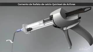 Cemento de fosfato de calcio Quickset™ de Arthrex