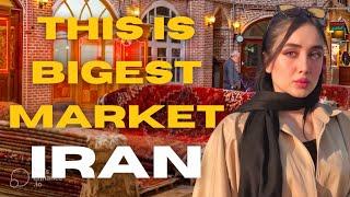 Tabriz Bazaar: The largest covered historical bazaar in the world.