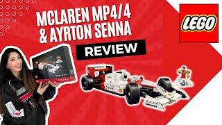 McLaren MP4/4 & Ayrton Senna LEGO