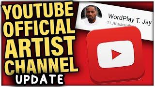 How To Get Your Youtube Official Artist Channel with CD Baby or Distrokid (Update)