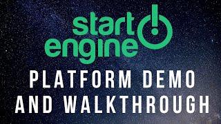 StartEngine - Platform Demo and Walkthrough 2019