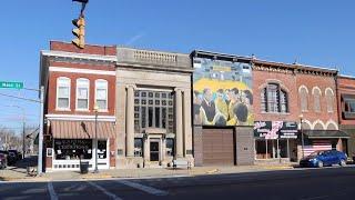 Small Towns Of Indiana - Exploring America’s First Road ‘The National Road’ US 40 - Hoosiers Gym