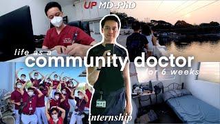 UP Med community doctor 🩺: daily life, patientsss, and internship experience in Cavite, Philippines