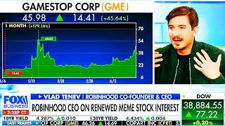 Vlad Tenev & Gasparino Today On GameStop, Roaring Kitty & GME Stock - GME Update