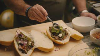 Brisket Tortas with Salsas | Emeril Lagasse