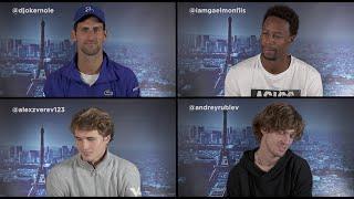 Djokovic, Zverev, Rublev, Monfils - Escape Game #3 | Rolex Paris Masters 2021