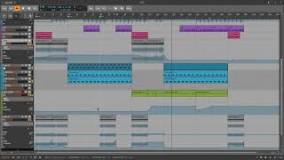 liquid drum and bass in bitwig studio (antismap - water playthrough)