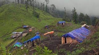 Most Peaceful And Relaxing Natural Mountain Village Life | Living With Beautiful Nature |VillageLife