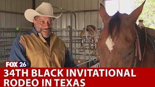 34th Black Invitational Rodeo in Texas