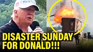 Trump has DISASTER Sunday in HIDING as Russia GETS HIT