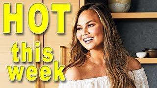 Chrissy Teigen, glitter tongue, and new Amazon tech - HOT on Hollywood TV