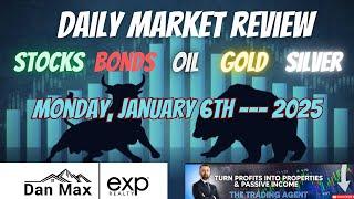 Daily Market Review - January 6th, 2025 | Stocks, Oil, Bonds, Gold & Silver Analysis