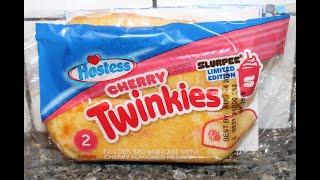 Hostess LIMITED EDITION CHERRY SLURPEE Twinkies Review