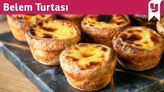 Gizli Tarifini Sadece 4 Kişinin Bildiği Portekiz'in Meşhur Tatlısı Belem Turtası (Pasteis de Nata)