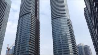 The Ice Condos and the New Delta Hotel in Toronto.