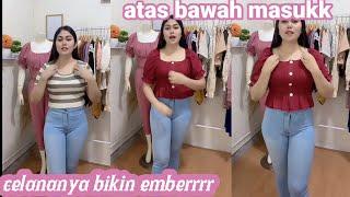 spg cantik jualan celana levis ketat