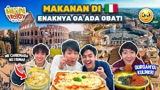 TERHARU EXPLORE ITALIA! COLOSSEUM, MIE CARBONARA TERENAK, GELATO NO.1! | WORLD TRIP 69