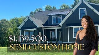  New Construction Home Tour | RCI Builders Wilton Floorplan | Custom Home Build Ashland, VA