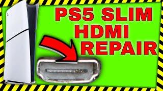 PS5 SLIM HDMI PORT REPAIR | Testing new Puhui T8280 Pre-heater