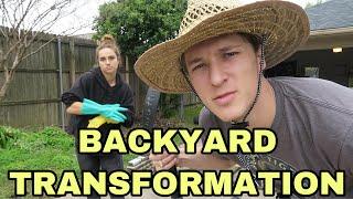 Backyard Transformation | First house renovation series