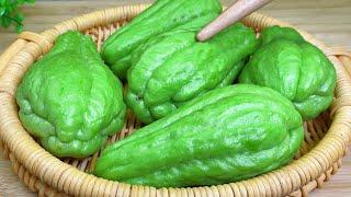 A bunch of tonics, not as good as 2 chayote, teach you a new way to maintain health,