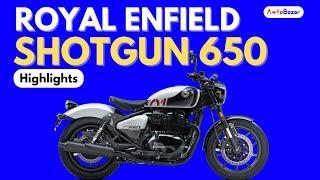 Royal Enfield Shotgun 650 Highlights | 648CC Engine, Bucket Seat, USD Front Suspension | AwtoBazar