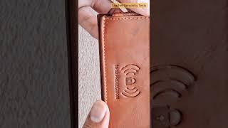 Spiffy W03 Detachable Card Holder Genuine Leather Wallet For Men