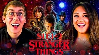 *Stranger Things* [Reaction] Is Scarier Than We Thought! [S1 E1&2] [Stranger Things 1x1]