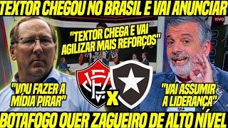 AGORA! TEXTOR CHEGA no BRASIL e VAI ANUNCIAR MAIS REFORÇOS! "MAIS 70 MILHÕES em CONTRATAÇÕES"