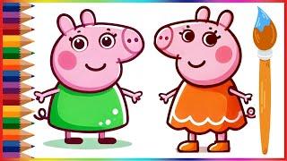 How to Draw Peppa Pig | Easy Drawing Tutorial for Kids