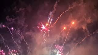 Kieler Woche 2024 Night Glow mit Feuerwerk Kiel Week 2024 night glow and fireworks Kieler Woche 2024