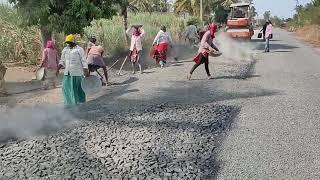 MPM(MODIFIED PENETRATION MECADAM) | BBM | ROAD CONSTRUCTION | VILLAGE ROAD